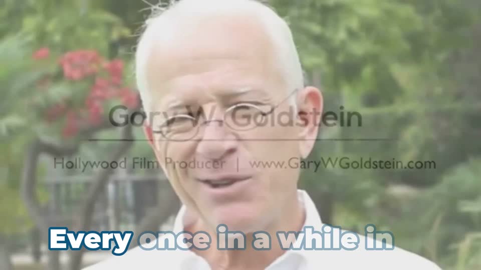 Still image out of testimonial from Gary W. Goldstein