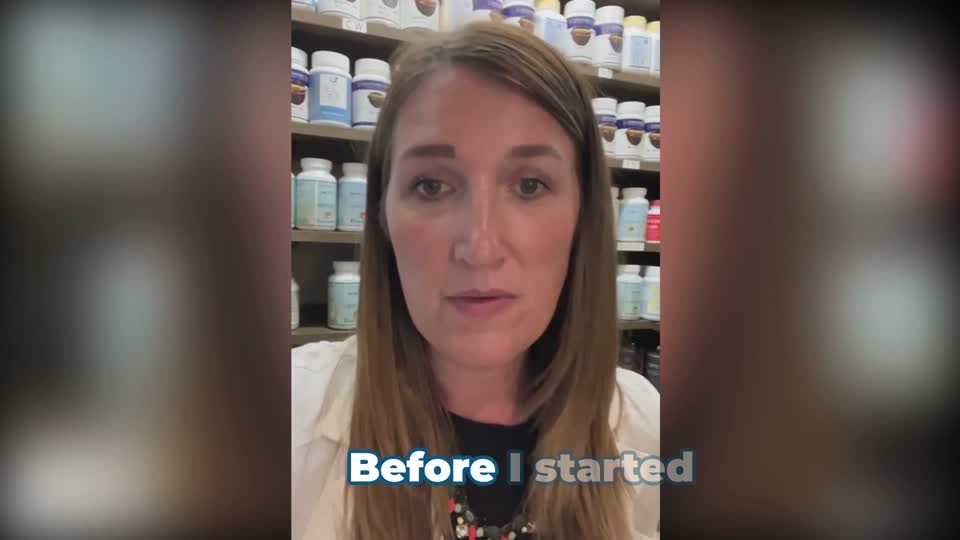 Still image out of testimonial from Jaquelyn Taylor