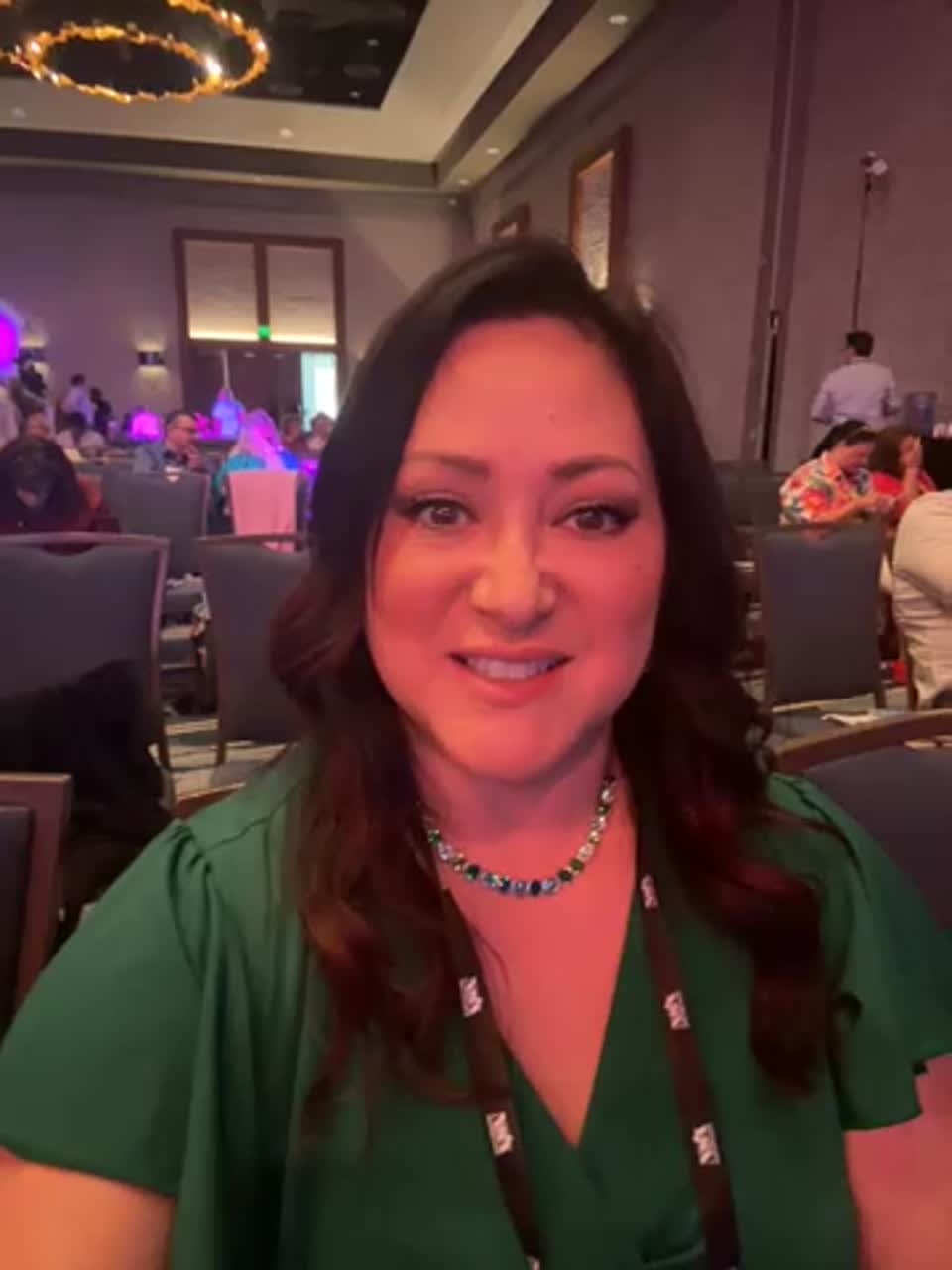 Still image out of testimonial from Janet Martin | Keynote Speaker