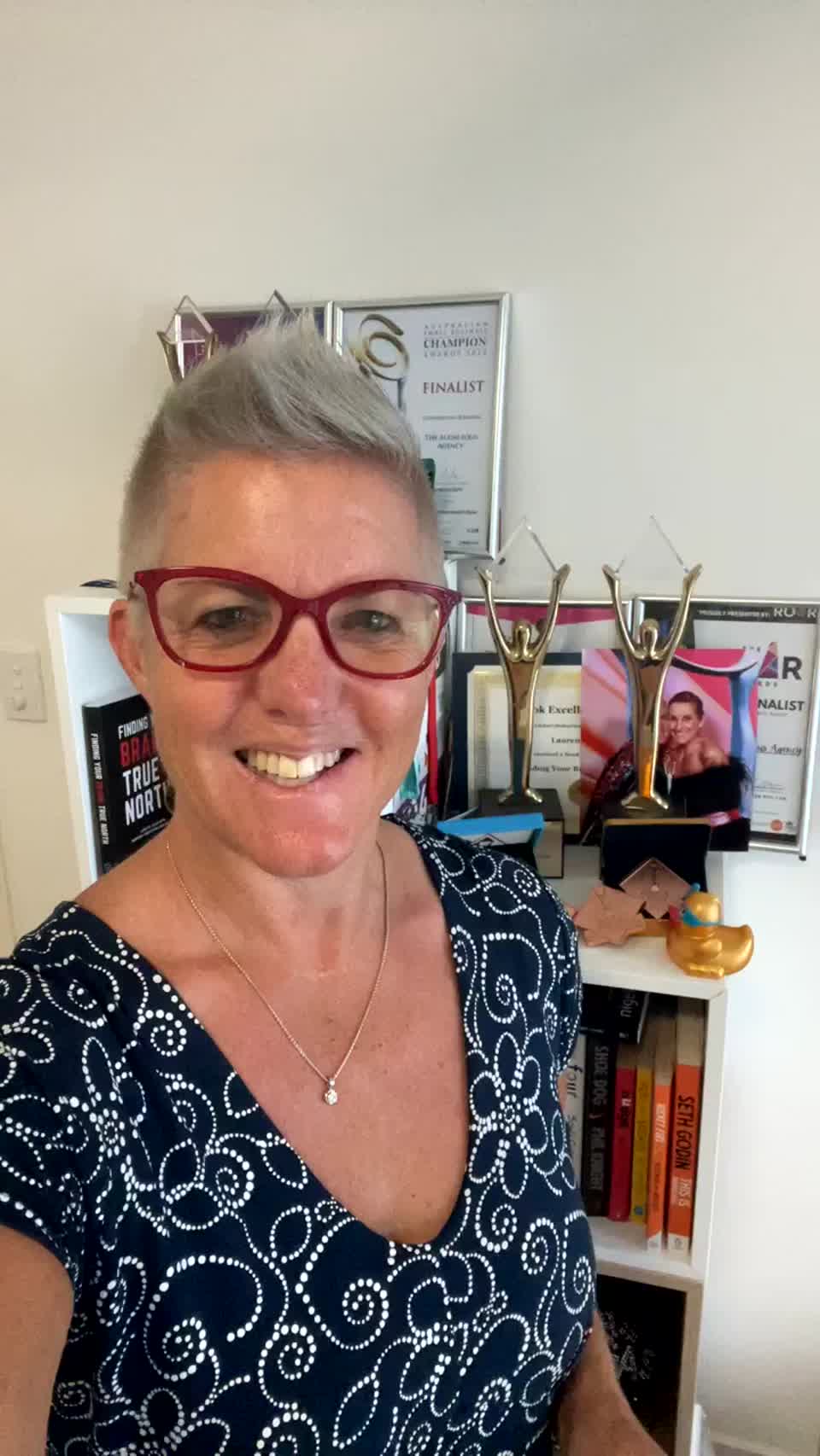 Still image out of testimonial from Lauren Clemett