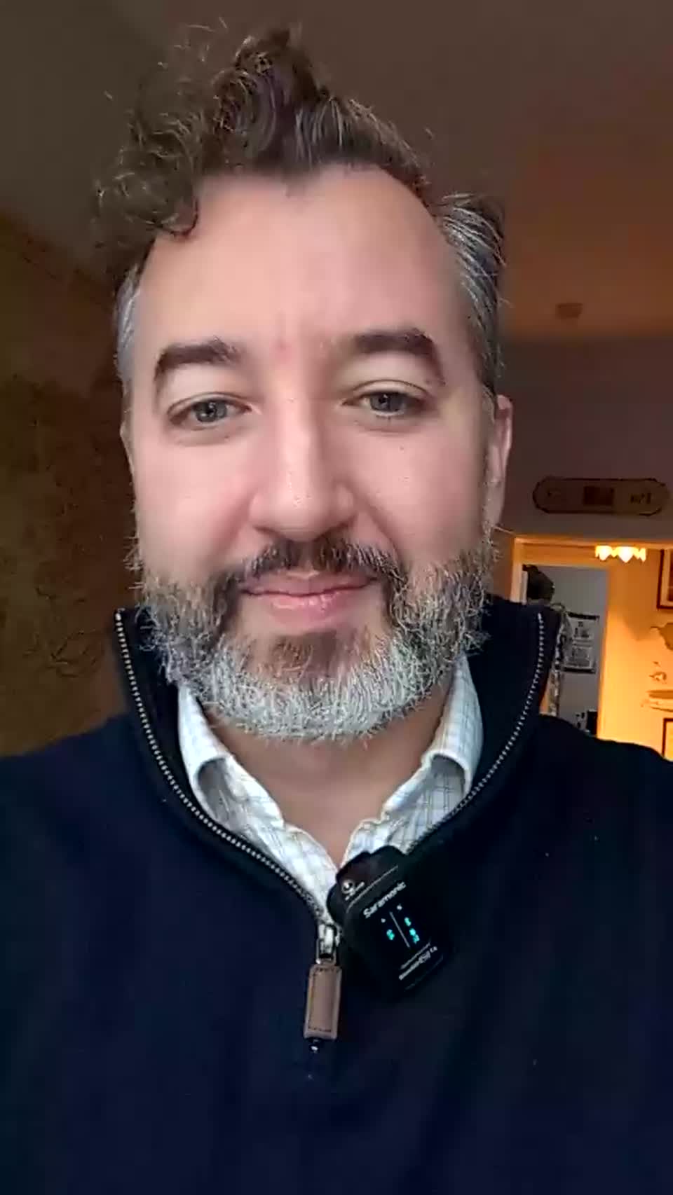 Still image out of testimonial from Dr Anthony Giannoumis