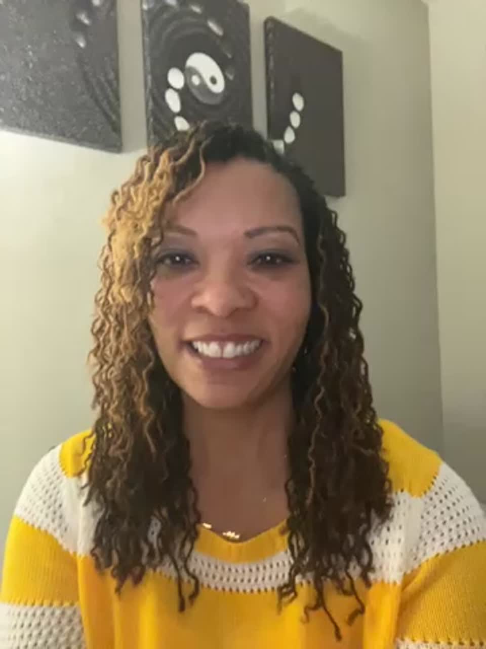 Still image out of testimonial from Tonyetta J.