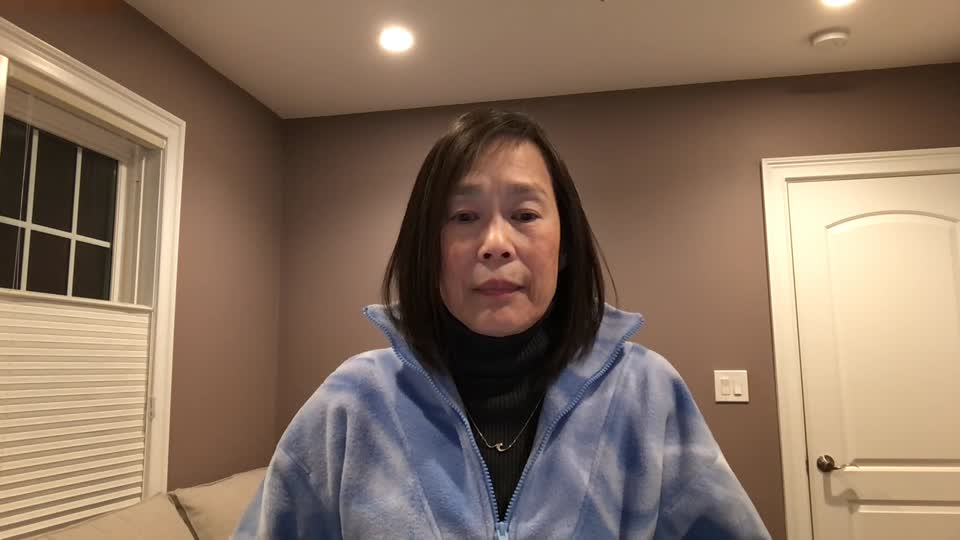 Still image out of testimonial from Catherine Wong Still image out of testimonial from Catherine Wong