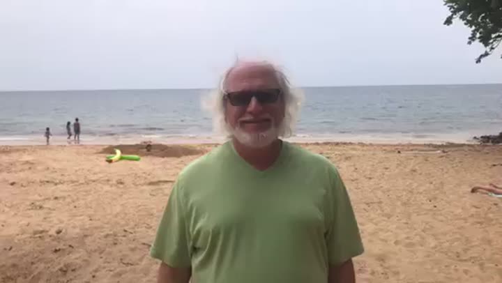 Still image out of testimonial from Jeffrey Wilson