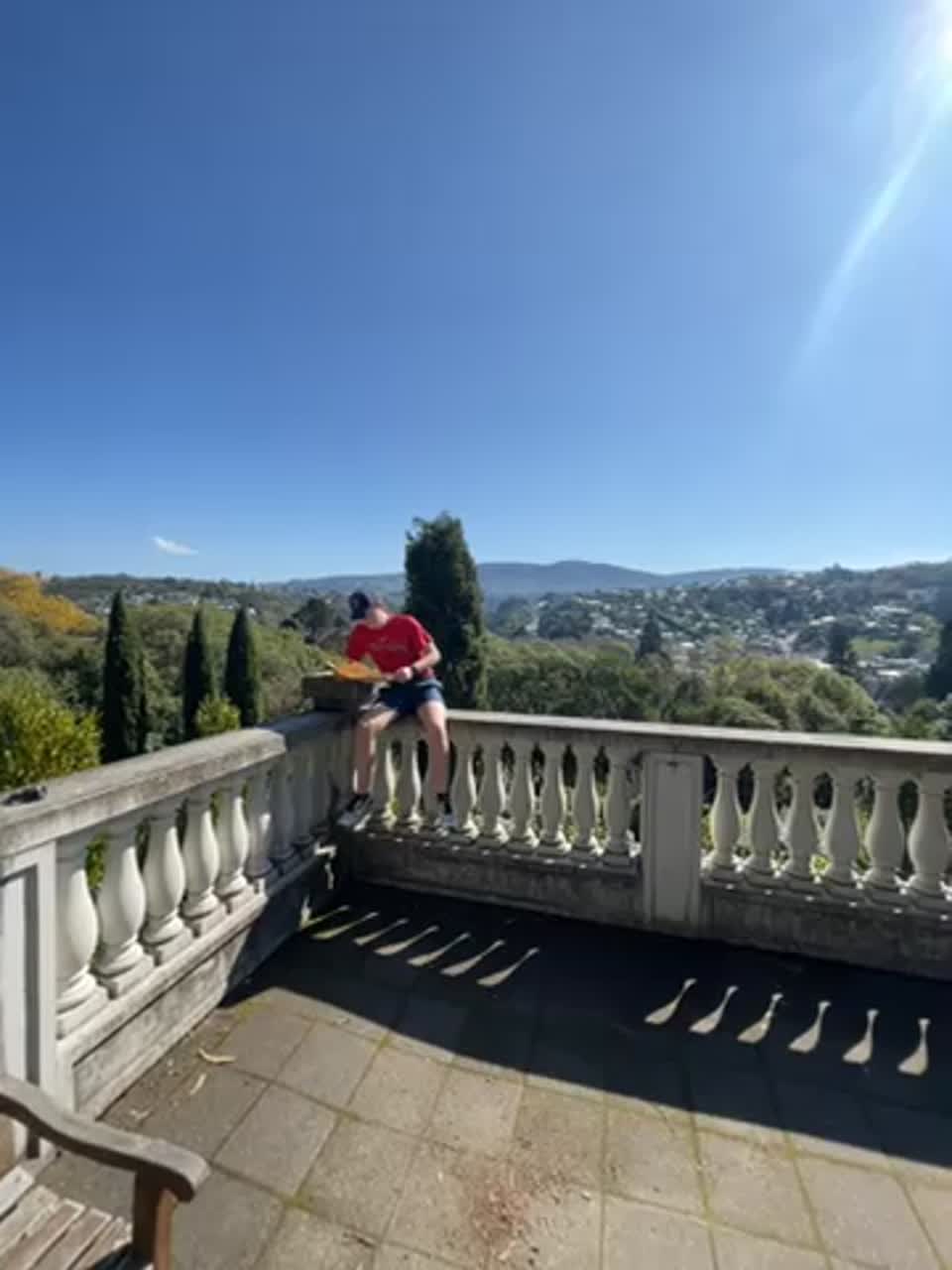 Still image out of testimonial from Tim Caldwell