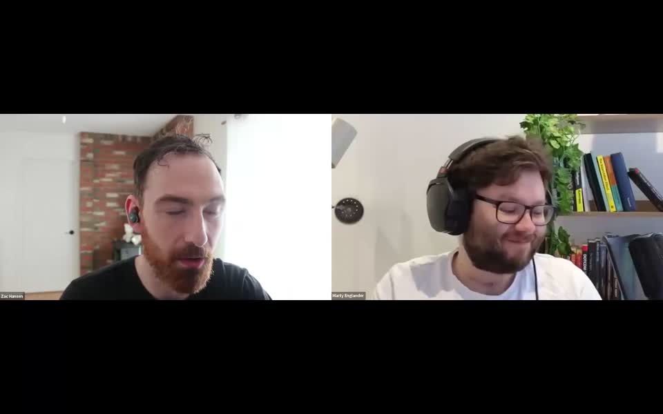 Still image out of testimonial from Marty