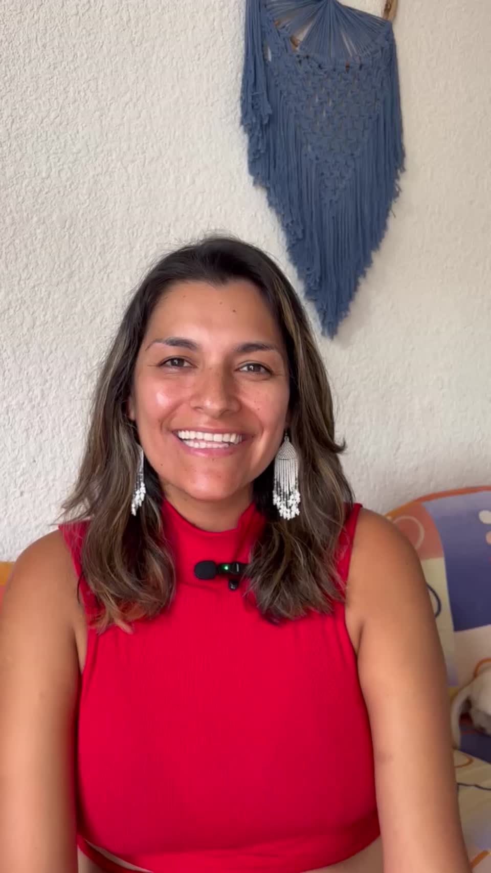 Still image out of testimonial from Dalia Van Lom