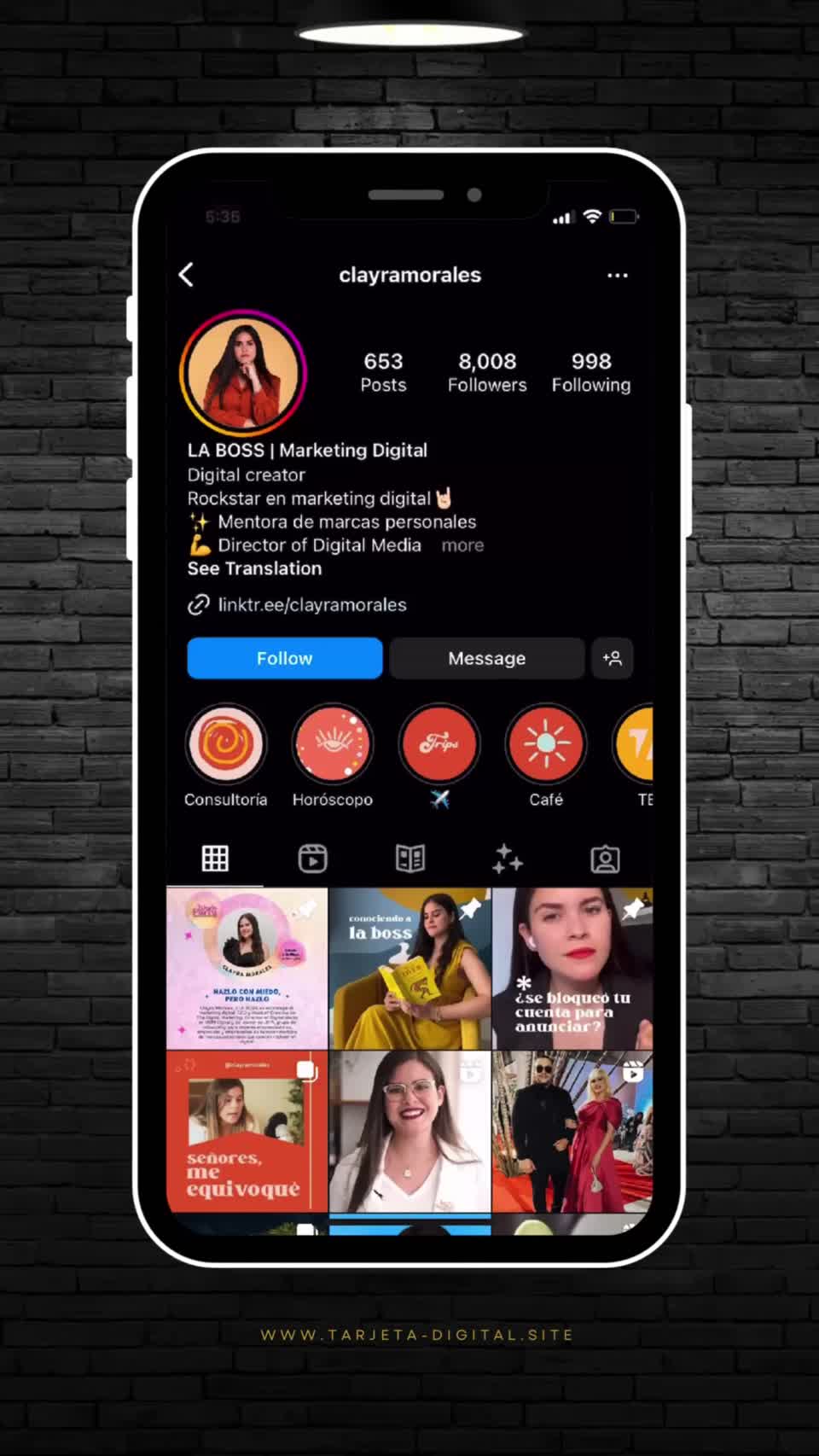 Still image out of testimonial from Clayra Morales