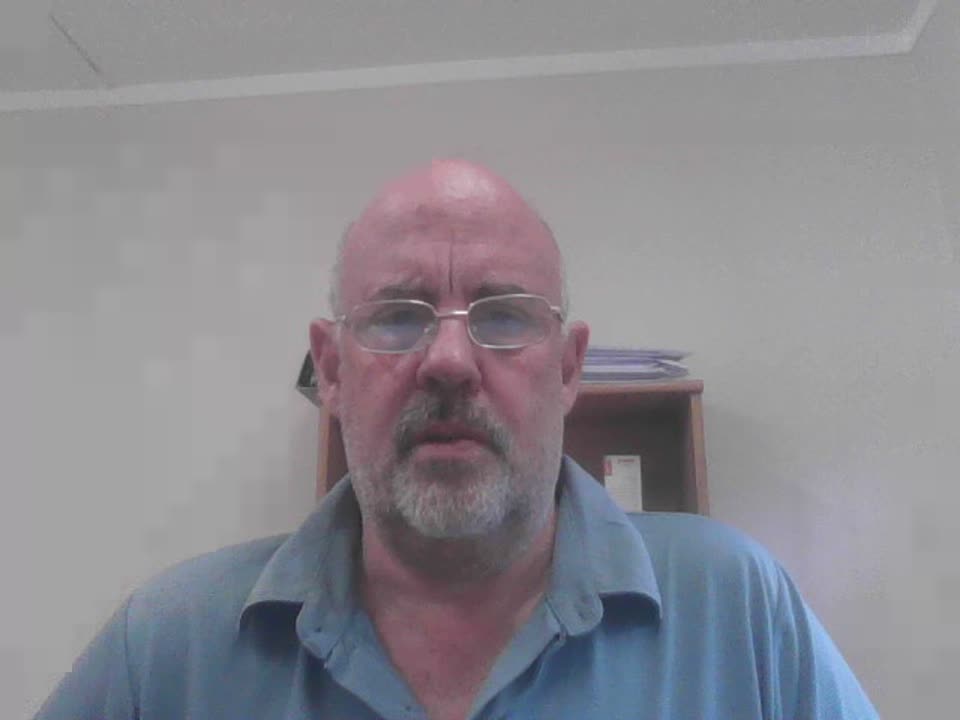 Still image out of testimonial from Johan Viljoen