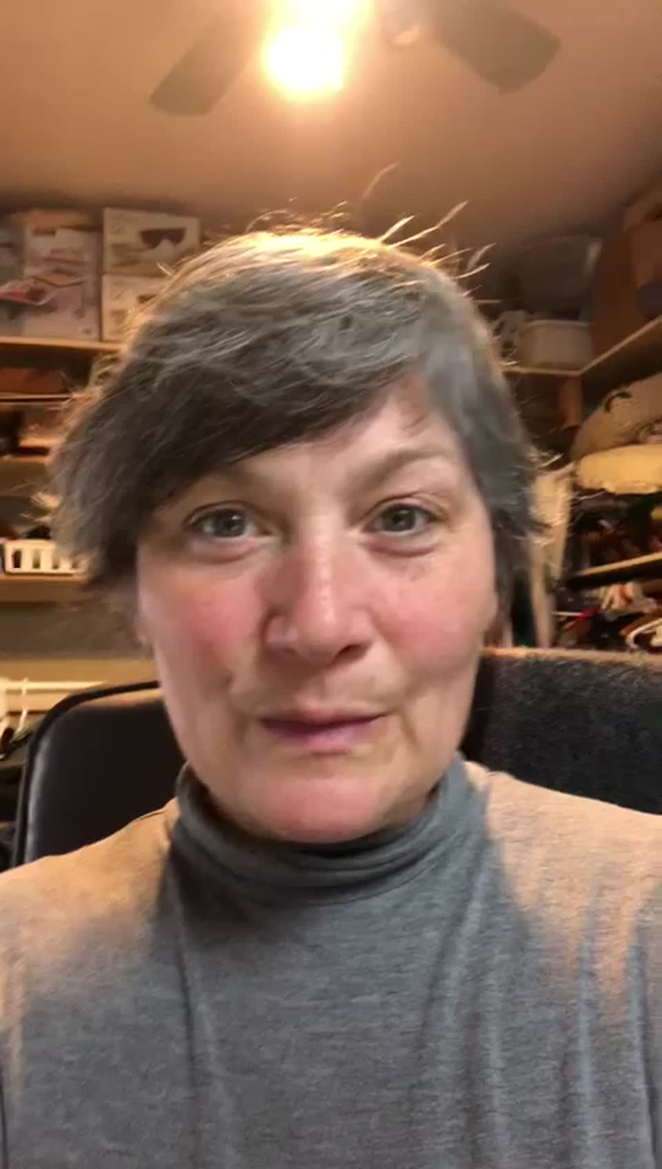 Still image out of testimonial from Dana Irvine