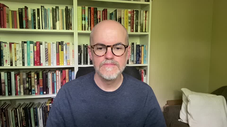 Still image out of testimonial from Jonathan Bennett