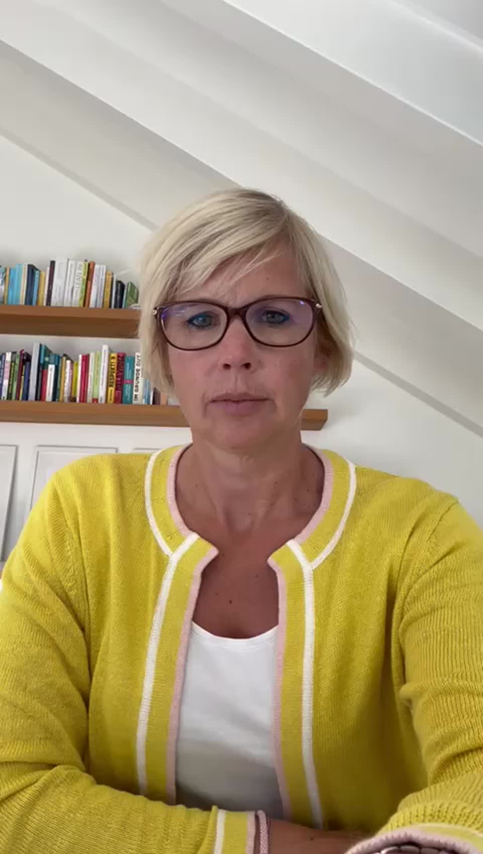 Still image out of testimonial from Anna Engers