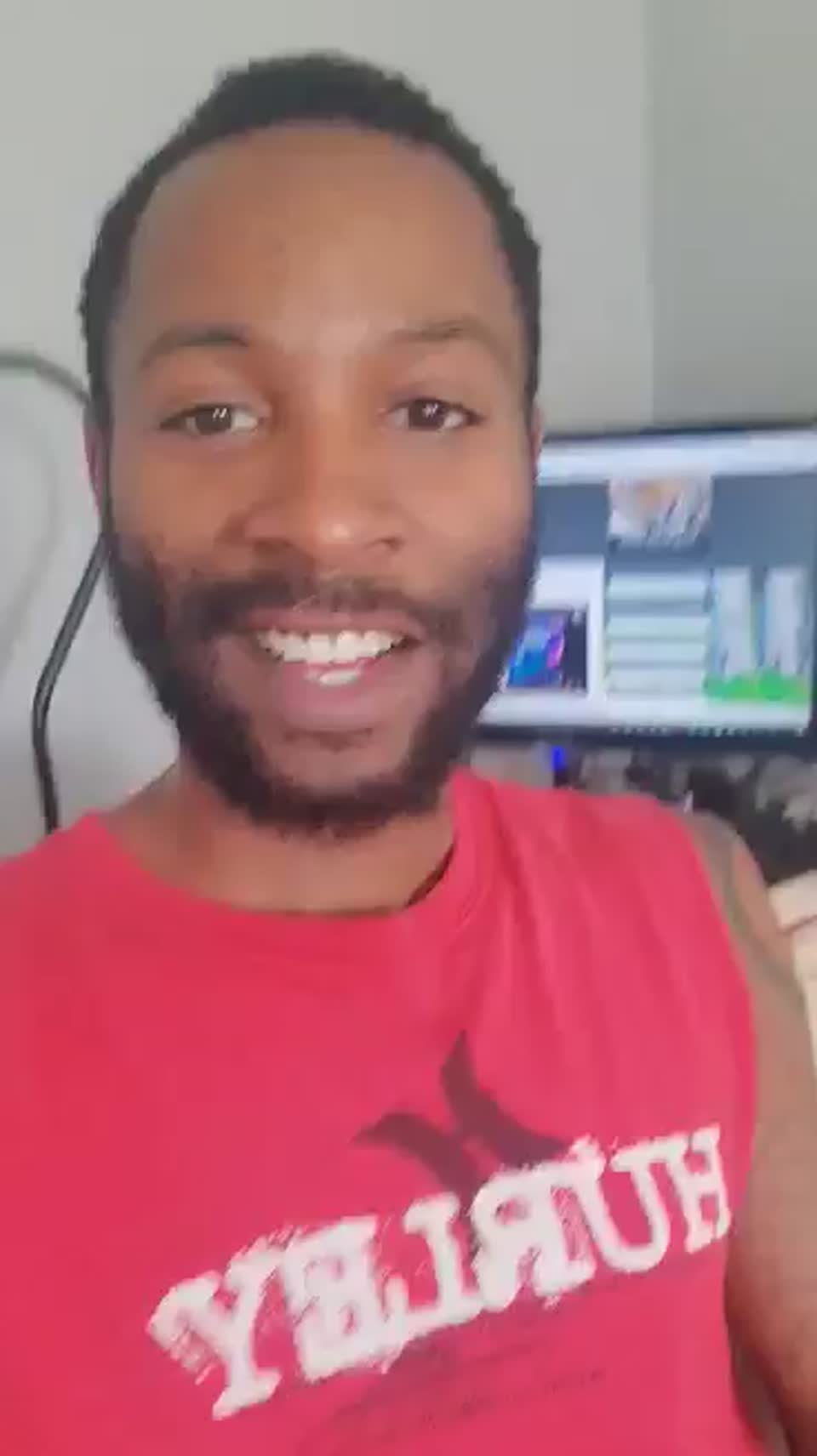 Still image out of testimonial from Jabrill Johnson