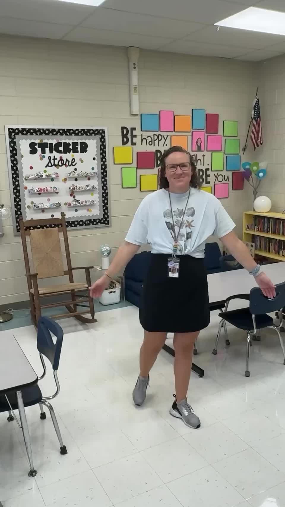 Still image out of testimonial from Katie Smith