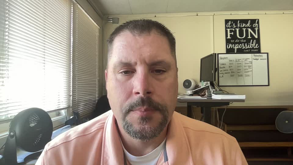 Still image out of testimonial from Justin Huntley