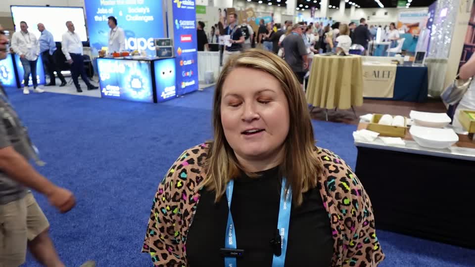 Still image out of testimonial from Adria Taylor