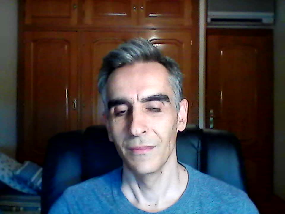 Still image out of testimonial from Marcos