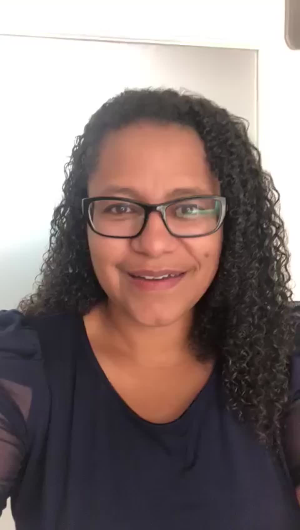 Still image out of testimonial from Dr. Melva Pinn-Bingham