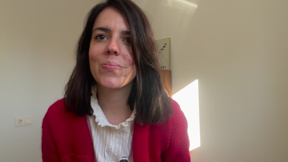 Still image out of testimonial from Enriqueta Marín-Blázquez 