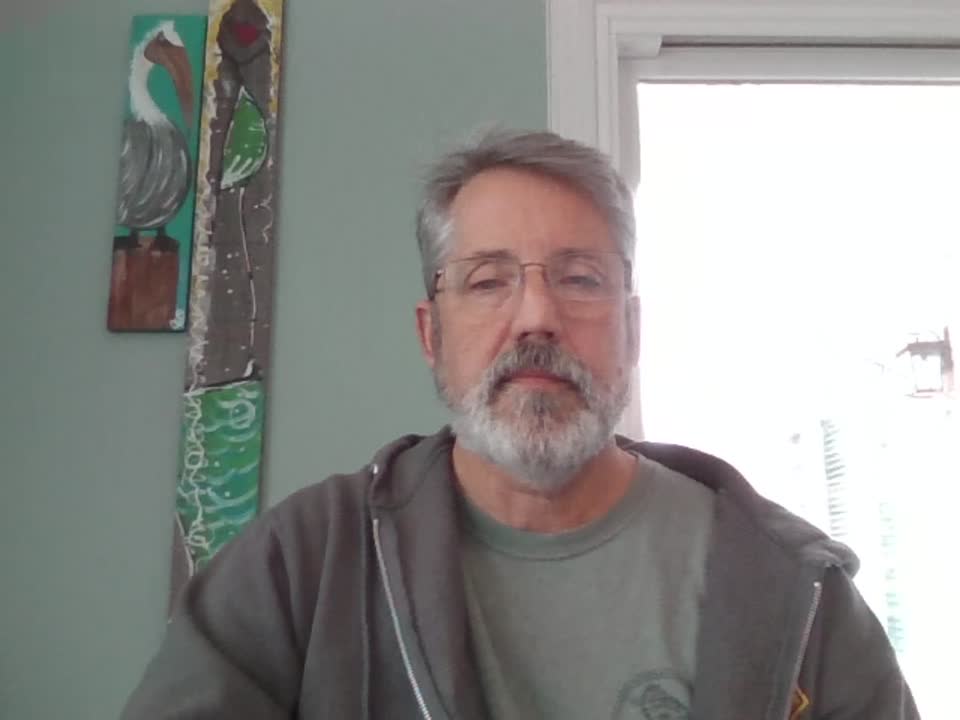 Still image out of testimonial from Richard S. Collins