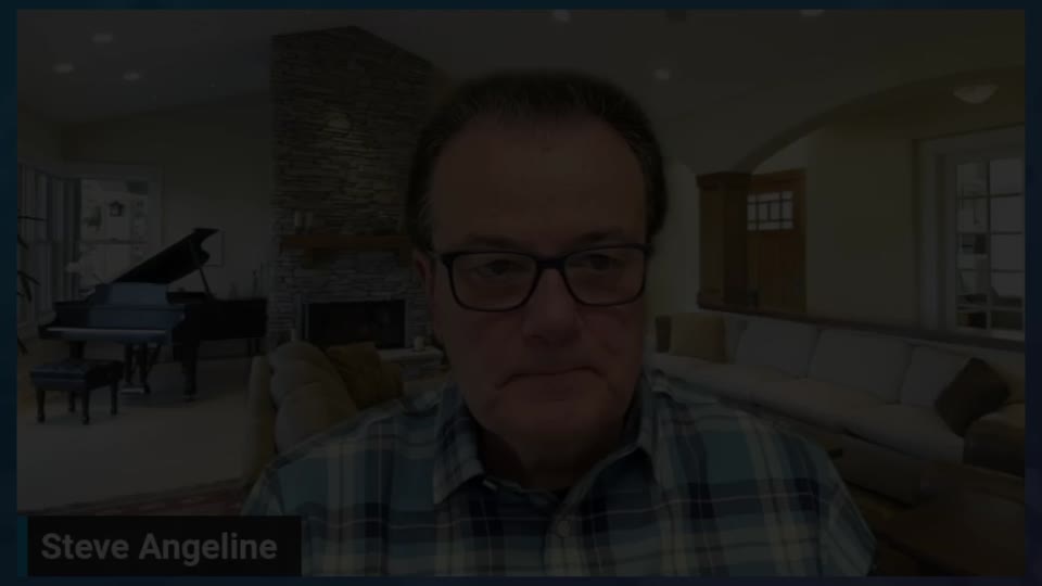 Still image out of testimonial from Steve Angeline