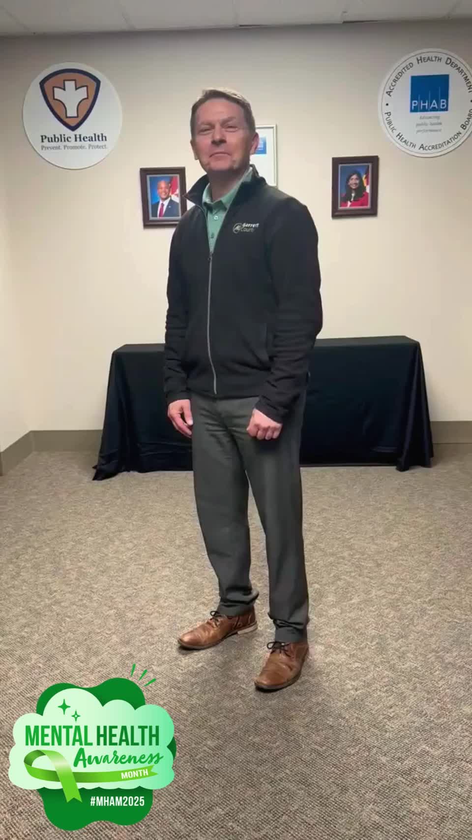 Still image out of testimonial from Garrett County Local Behavioral Health Authority/Local Management Board