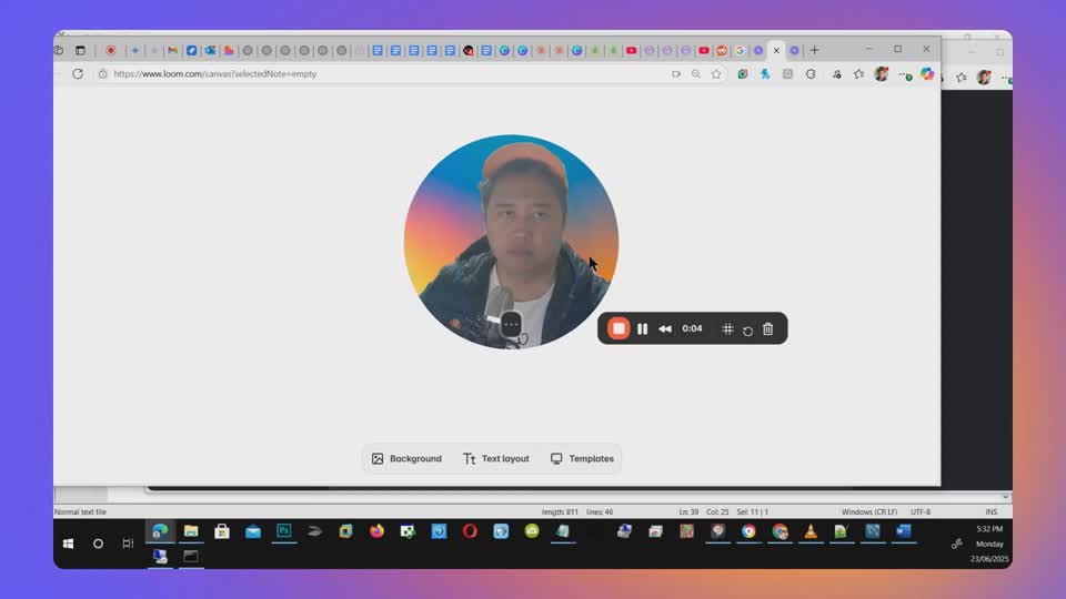 Still image out of testimonial from Leonard Palad