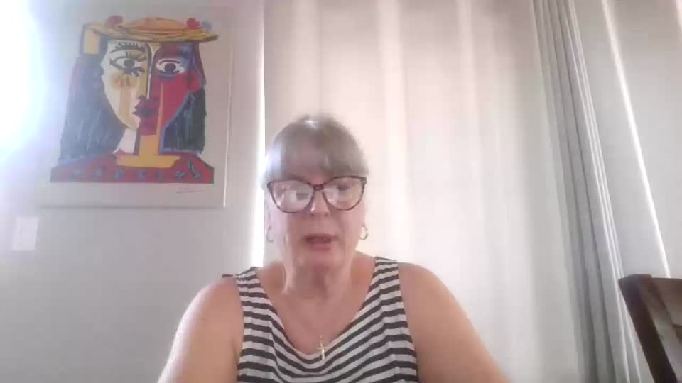 Still image out of testimonial from Genevieve STEPURA