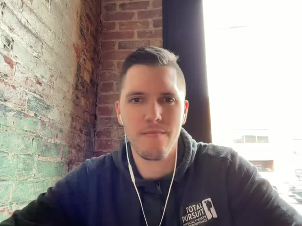 Still image out of testimonial from Matt Buch